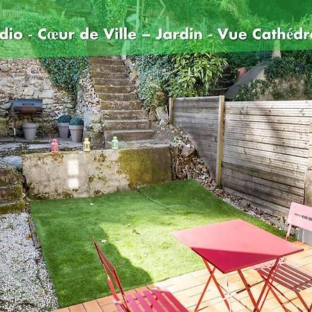Oo Le Jardin Oo Paisible Studio Equipe Et Bien Place Quimper Exterior photo